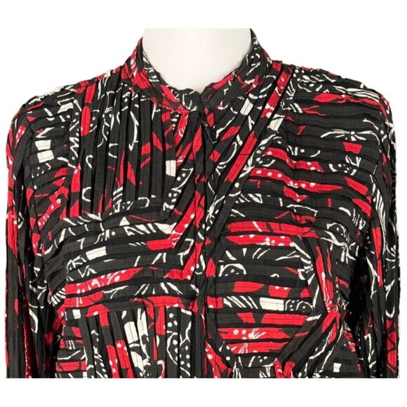 Vintage TanJay Unique Red and Black Jacket Design Size M - Picture 3 of 10